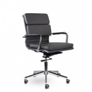 Кресла для руководителя - Кресло Кайман Трио СН-303 Н хром