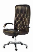 Кресла для руководителя - Кресло Примера хром экокожа